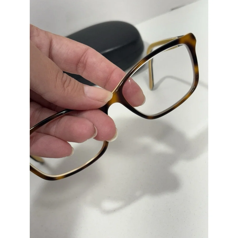 Ralph Lauren RA7044 1142 Eyeglasses Frames‎ Brown Tortoise/Yellow Cat Eye Read**